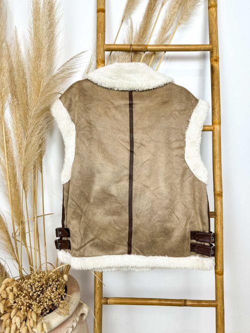 Chaquetón sin mangas