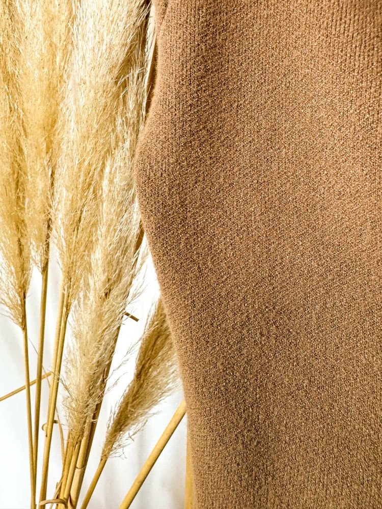 Blazer de punto camel Blazer de punto camel