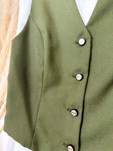 Chalequillo verde vintage 2