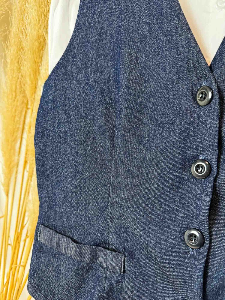 Chalequillo vaquero clásico