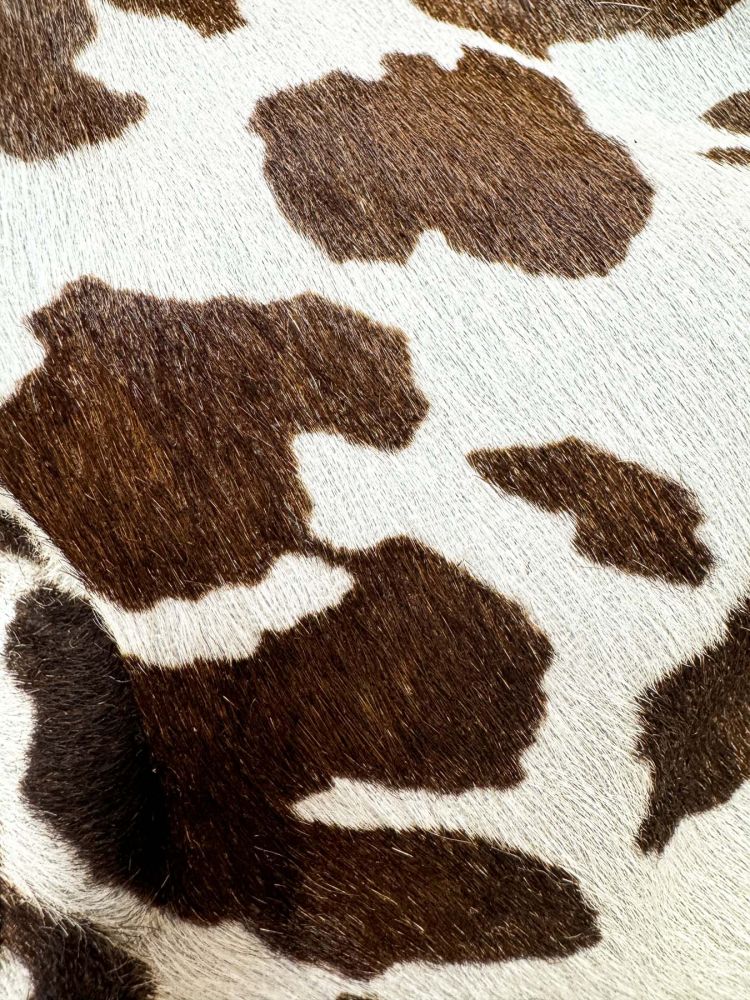 Bolso bombonera vaca marrón