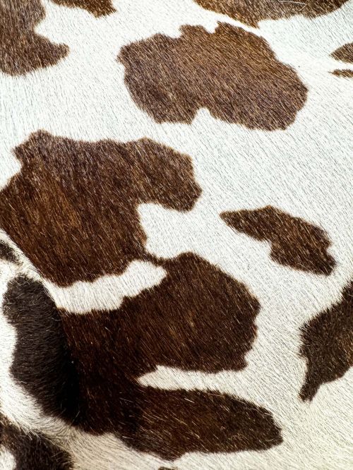 Bolso bombonera vaca marrón