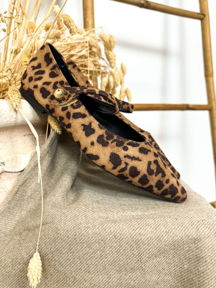 Merceditas leopardo pico Merceditas leopardo pico