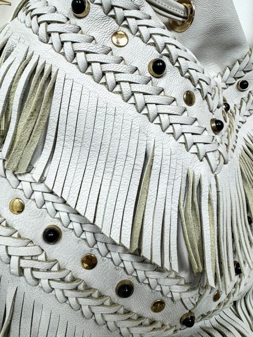 Bolso convertible blanco. Piticuiti.