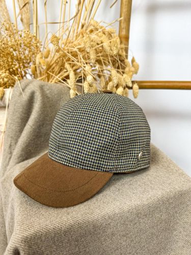 Gorra de visera combinada talla niño