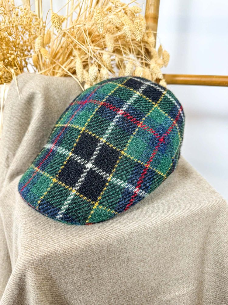 Gorra invierno BULLET serie harristweed verde