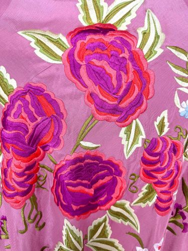 Mantón modelo Abril maquillaje 2