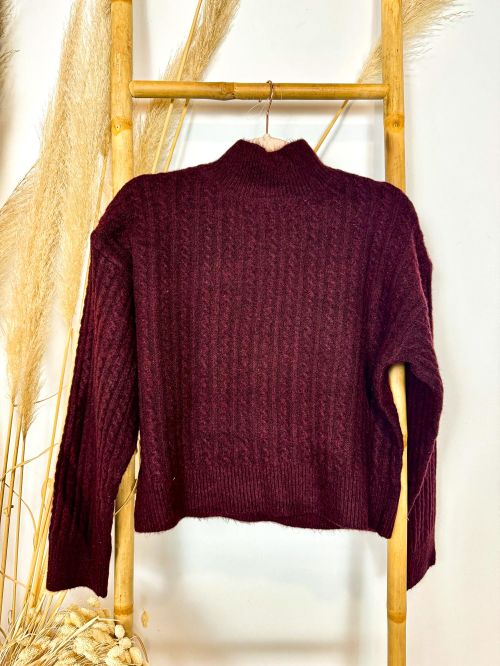 Jersey ochos burdeos