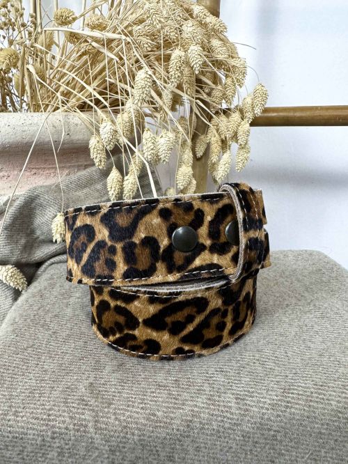 Piel pelo potro leopardo