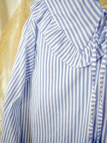 Blusa de rayas cuello bebé 2