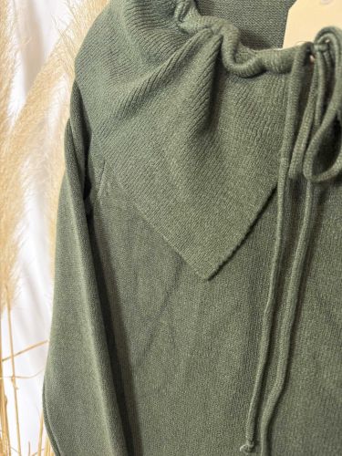 Jersey cuello bebé verde cacería 2