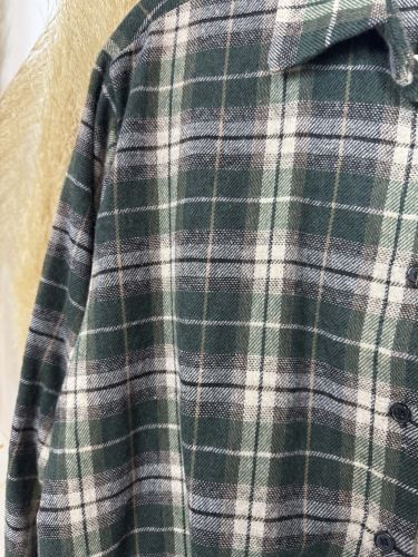 Blusa de paño cuadros verde 2