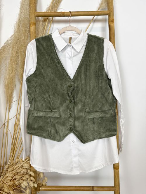 Chalequillo pana verde