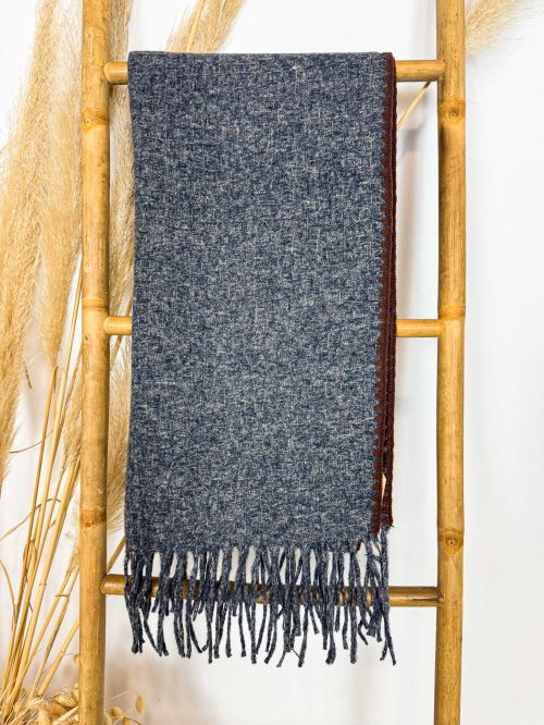 Mantoleta gris oscuro