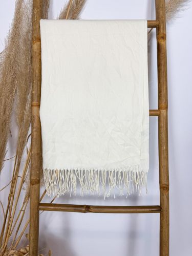 Pashmina blanco roto