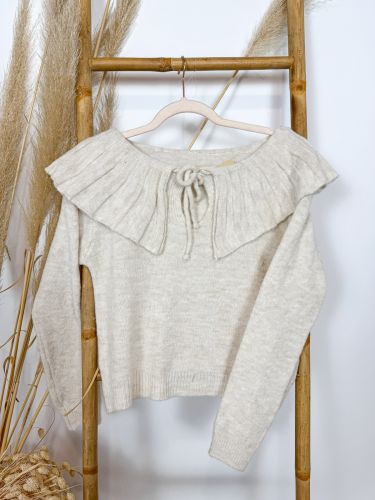 Jersey punto crudo cuello bebé 2