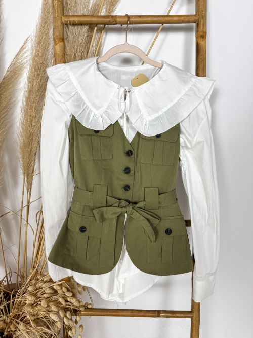 Chalequillo safari verde cacería