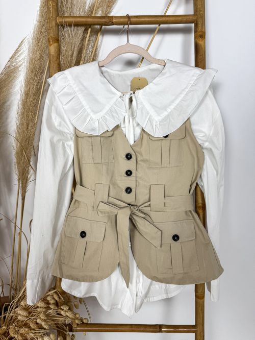 Chalequillo safari beig