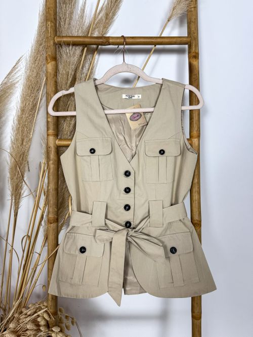 Chalequillo safari beig