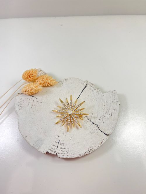 Broche estrella brillo