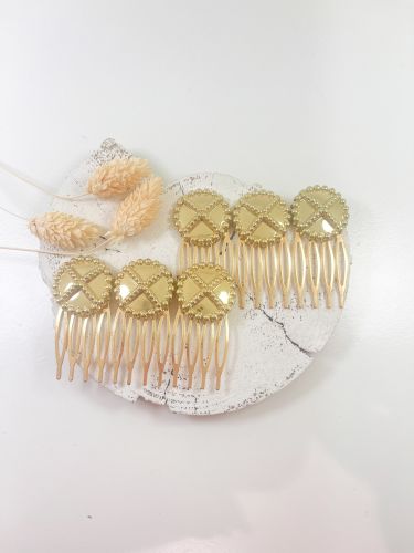 Peinecillo 112 círculo dorado. MINES