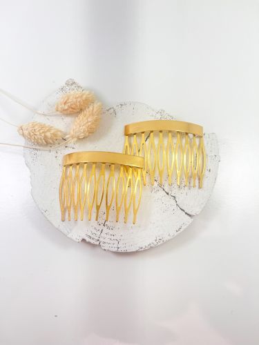 Peinecillo dorado liso