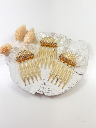 Peinecillo conchas nácar