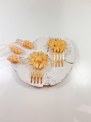 Peinecillo dorado margarita mediana