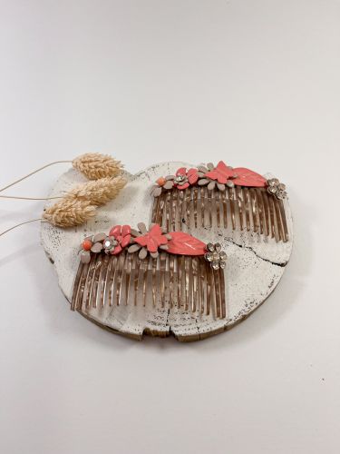 Peinecillo Maite Cárdenas carey y salmón