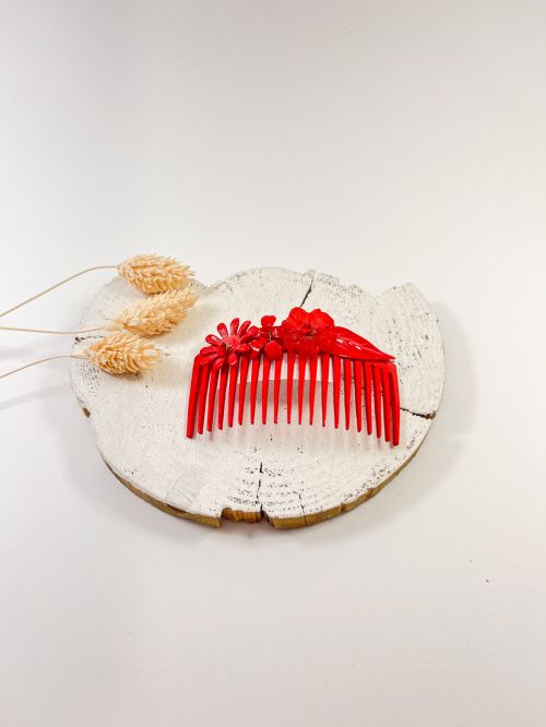 Peinecillo Maite Cárdenas rojo