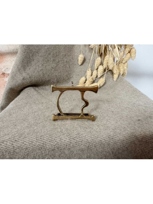 Hebilla bocao oro viejo