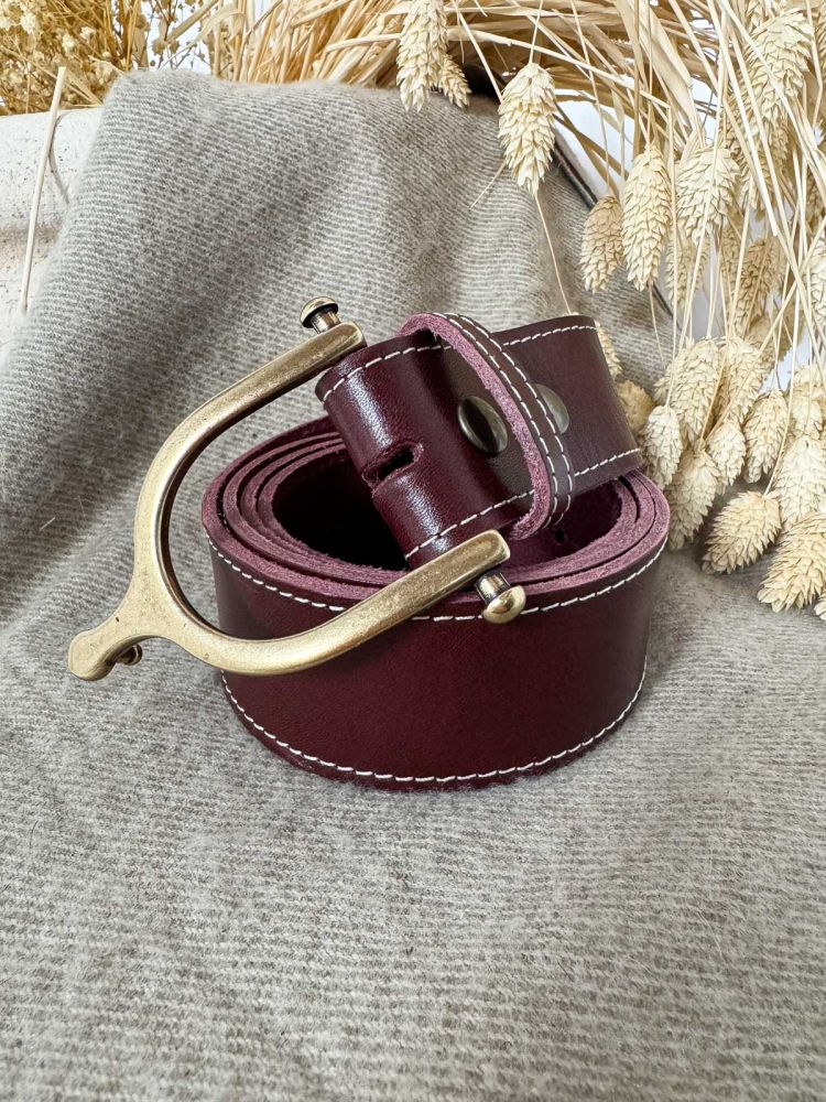 Hebilla espuela oro viejo