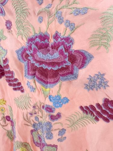 Mantón Catalina salmón 2