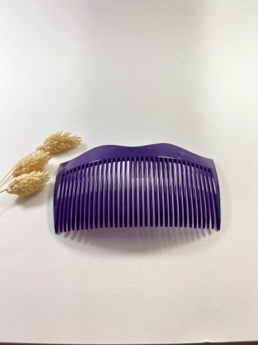 Peinecillo acetato doble ola morado