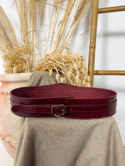 Fajín piel cereza filete pequeño dorado