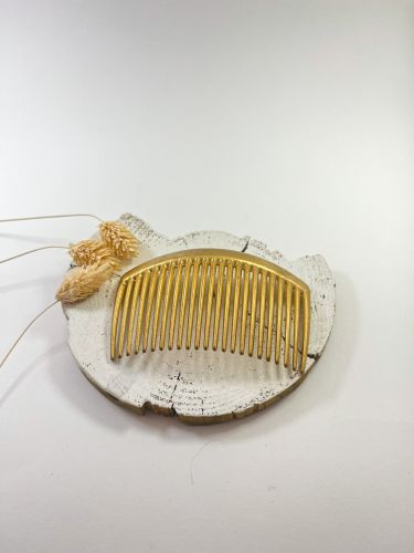 Peinecillo recto con forma dorado