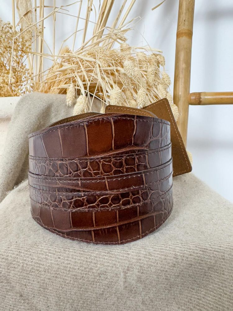 Fajín castaño coco Fajín castaño coco