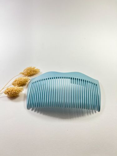 Peinecillo acetato doble ola celeste