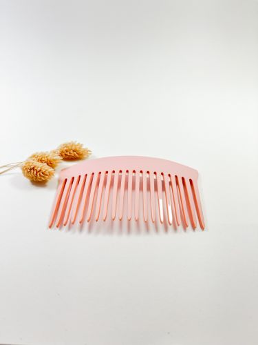 Peinecillo liso acetato rosa bebé