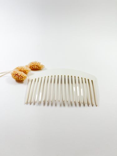 Peinecillo liso acetato blanco