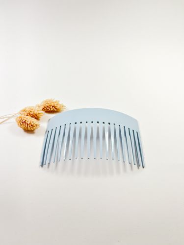 Peinecillo liso acetato rectangular azul bebé