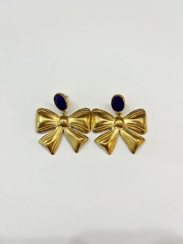 Pendiente Hamsini morado