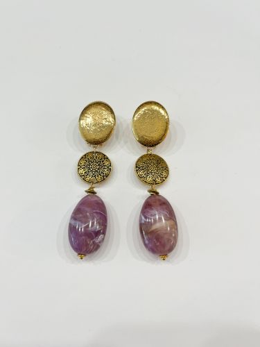 Pendiente 78 lila. MINES