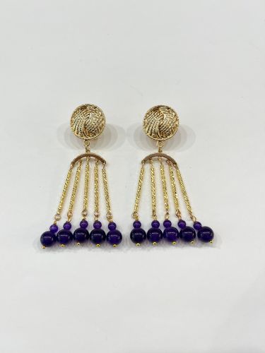 Pendiente MINES 53 morado