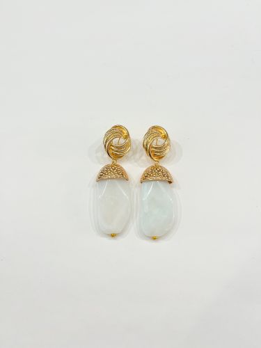 Pendiente MINES 58 blanco