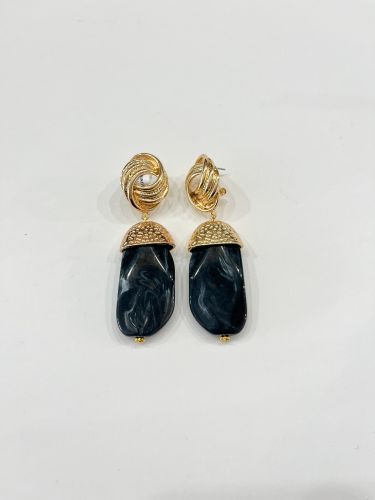 Pendiente MINES 58 negro 2