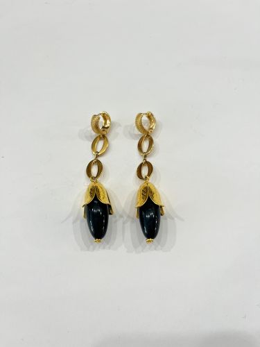 Pendiente MINES 54 negro