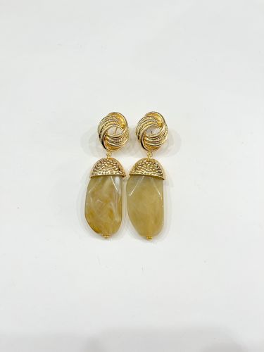 Pendiente MINES 58 tostado