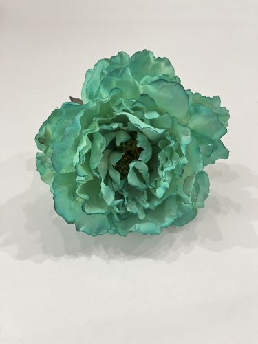 Peonia grande verde agua