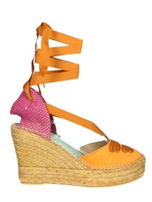 Espardeña meridia110 color níspero y púrpura  STAR LOVE